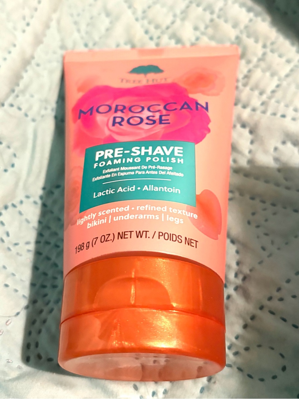Tree Hut Moroccan Rose Pre Shave Foaming Polish